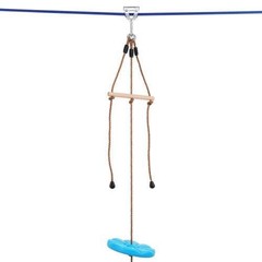 Zipline Kit for Kids and Adult 52 ft Zip Line Kits Up to 500 lb Backyard