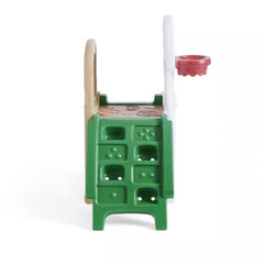 MVP Toddler Climber with Plastic Slide and Basketball Hoop