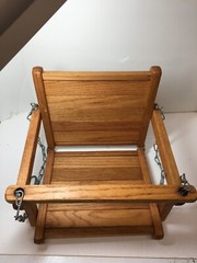 Wooden Baby Hanging Swing Seat Gym-Dandy GLIDER – RIDER 1970 Collector’s Item.