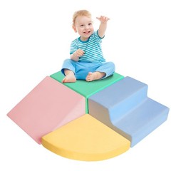 Climbing Toys for Toddlers 1-3, Foam Climb Blocks for Baby，4-Piece Baby Climb…
