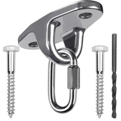 Stainless Steel Heavy Duty Swing Hanger, Eye Hooks with Brackets Wooden and C…