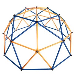 TOBBI Kids Jungle Gym Dome Metal Toddler Climbing Frame Sports Play Set for Gift