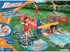 Exciting Aqua Blast Obstacle Course for Kids – 4 Players, Endless Summer Fun!