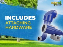 SWING SET STUFF INC MONOCULAR COMBO KIT (BLUE) outside yard residential kid 0299