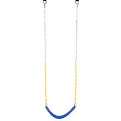 Baby Swing EVA Iron Swing Hanging Basket Swing for Your Baby Kid Outdoor Blue