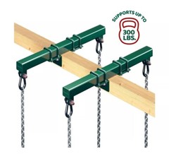 Swurfer Swing Set Conversion Bracket – No Tree, No Problem, Convert Your Swin…