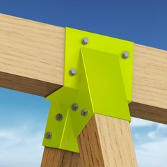 Swing Set Middle Bracket – Wooden A-Frame Hardware Parts With All Mounting Ha…
