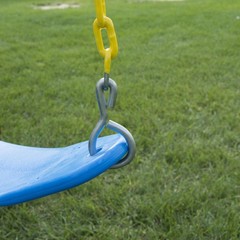 Heavy Duty Swing Seat, Blue