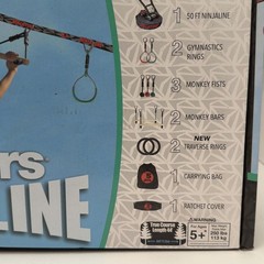 b4 Adventure Slackers NinjaLine 50ft Kit with Tree Huggerz Deluxe Protector New