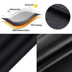 Swing Seat Replacement Covers for Outdoor Patio Swing 3 Seater 600D Upgraded