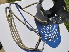Seleware Heavy-Duty High Back Full Bucket Child Swing Seat Black