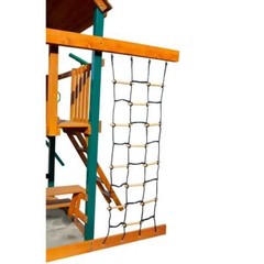 Swing-N-Slide Playsets Cargo Climbing Net Tubular Wooden Dowels 30 in. x 96 in.