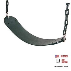 Jack & June Belt Playset Swing with 80” Chains Made for 5’ and 6’ Deck Green