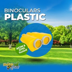 SWING SET STUFF BINOCULARS YELLOW playground fort accessories kids outdoor 0132