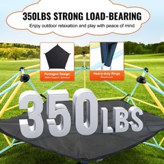 Uimoso Dome Climber Hammock Accessory for 10ft Climbing Dome 350lbs Load-Bearing