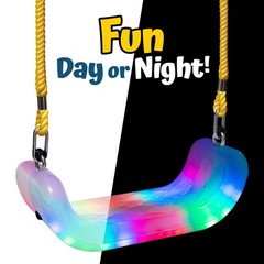 Firefly LED Lighted Swing – XDP Recreation Swing, Clear