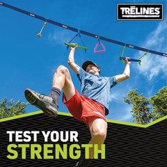 36ft. Ninja Adventure Kit, Slackline Obstacle Course and Outdoor Playground