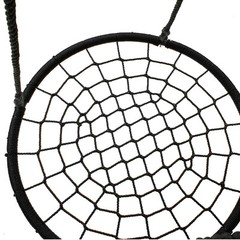 Large Swing Outdoor Hanging Play Toy PE Rope EZ Setup 40″ Spider Web Tree Net
