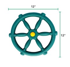 Pirate Ship Wheel Steering Playground Accessories for Kids Outdoor Playhouse DIY