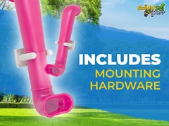 SWING SET STUFF PERISCOPE PINK outdoor child playground accessories playset 0004