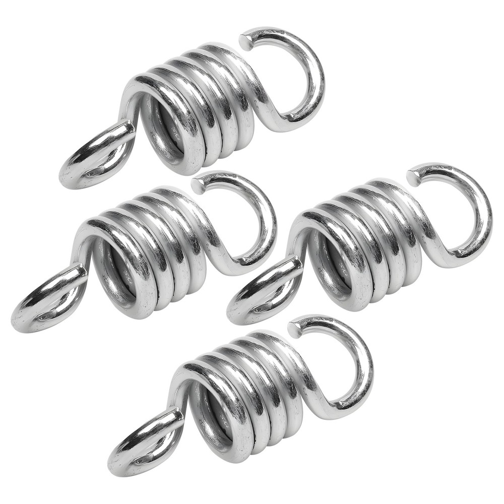 Heavy Duty Hammock Chair Springs (4-Pack) – 1300LBS Capacity Suspension Hange…