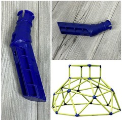 Eezy Peezy Climber Monkey Bars Tower Dome Replacement Parts J2A – 2 Arm Joiner