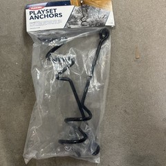 New 2-Pack Playstar Play Action Playset Auger Kit, Swing Set Anchors, PS 7690