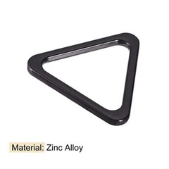 Metal Triangle Ring Buckle for DIY 25x24mm Black