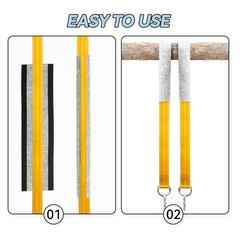 2 Pack 5FT Tree Swing Hanging Straps Kit, 2000 LBS,Gold | Comes with Safety S…