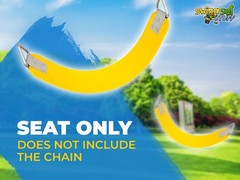 SWING SET STUFF POLYMER BELT SEAT YELLOW COMMERCIAL playground accessories 0130