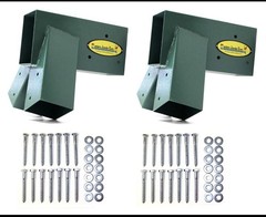 Eastern Jungle Gym Easy 1-2-3 A-Frame Two Bracket Kit w/ Mounting Hardware