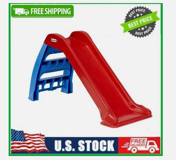 Little Tikes First Slide, Easy Set Up Playset, Indoor Outdoor Backyard, Easy to