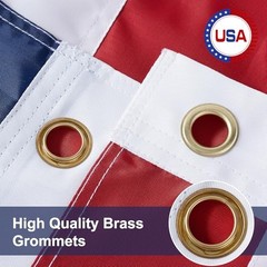 Sturdy American Flag 3×5 FT Outdoor, Heavy Duty 210D Nylon Longest 3x5FT