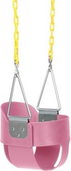 Heavy-Duty High Back Full Bucket Toddler Swing Seat | Coated Chains Fully Ass…