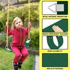 Luxury Playground Swing Set with 250 lbs Capacity – Perfect for Family Fun