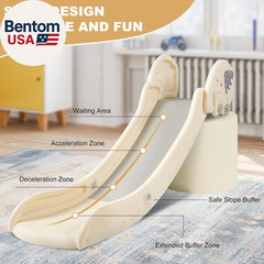 Indoor Couch Slide for Toddlers 1-3, Kids Baby Toddler Slide, Add-On for Modular