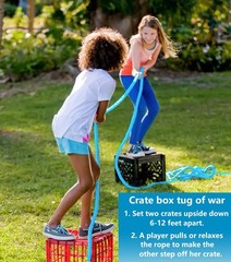 Tug of War Rope for Kids and Adults, Field Day Family Reunion Birthday Party …