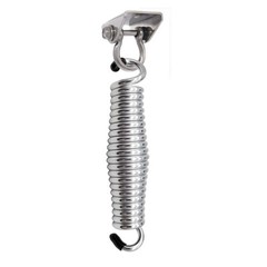 Porch Swing Springs Heavy Duty 1600lbs Silver Hammock Chair Springhanger Ceiling