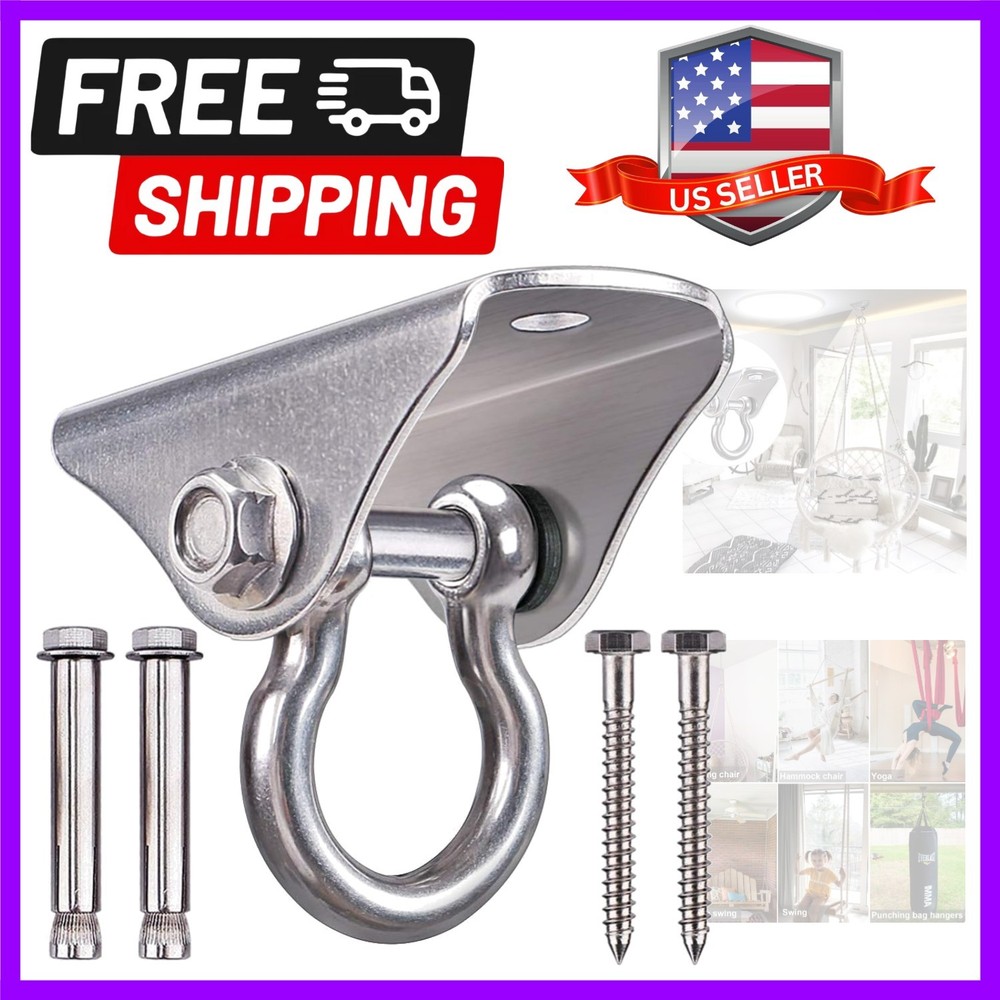 Stainless Steel Heavy Duty Swing Hanger Ceiling Mount 1600 LB Capacity Swing …