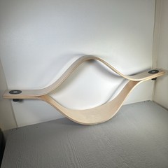 RARE IKEA Vippig Seesaw Bent Birchwood 2007 Kids Rocker Toy Vintage