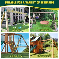 Heavy Duty A-Frame Swing Set Bracket with Mounting Hardware – Indoor/Outdoor Use