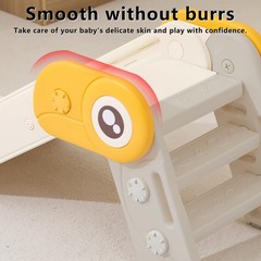 Kids Folding Slide is Suitable for 1-3 Year Old Children in Indoor and Outdoo…