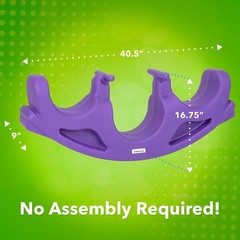SIMPLAY3 ROCK AND ROLL TEETER TOTTER INDOOR OUTDOOR EASY GRIP HANDLES BACKRESTS