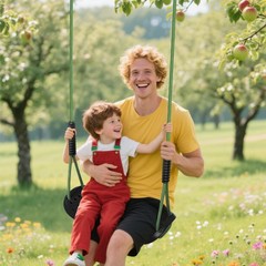 Heavy Duty Swing Seat Non-Slip Tree Swingset with Adjustable Rope and Carabin…