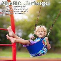 Tree Swing Straps Heavy Duty, Adjustable Tree Rope Swing (2 Pack) – PE Rope E…