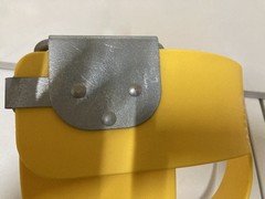 Tot Half Bucket Rubber Swing Seat w/ Safety Strap