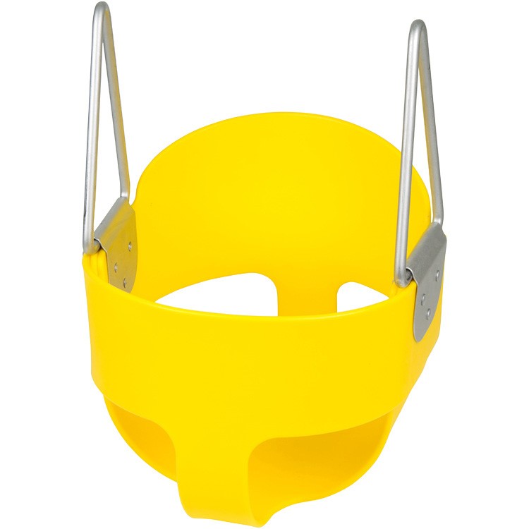 SWING SET STUFF HIGHBACK FULL BUCKET SEAT YELLOW playground fort accessory 0001