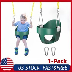 Toddler Swing Outdoor High Back Bucket Swing 330lb Kids Playground Seat