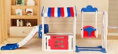 Bruce & Shark Kids Playhouse with Slide for Toddlers