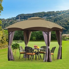 Replacement Gazebo Canopy Top Cover for 10 x 12, Double Tiered Waterproof Can…